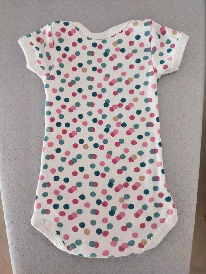 Lot de 2 bodies petit bateau 3 mois - photo numéro 4