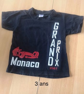 Tee-shirts Monaco 3 ans