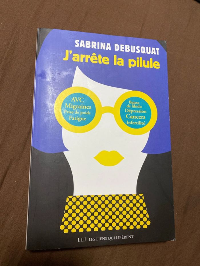 Livre j’arrête la pilule
