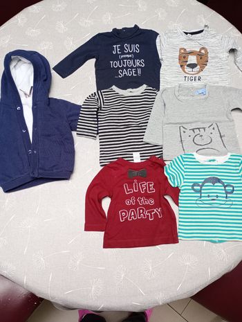 Lot vêtements et manteau