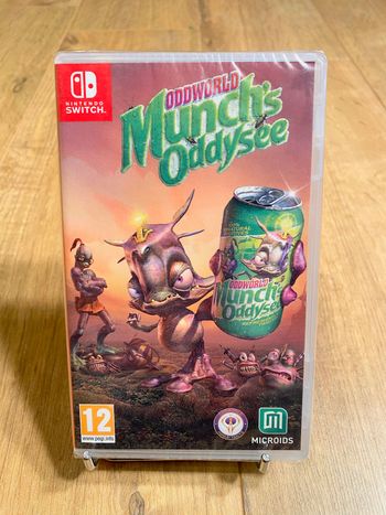 Oddworld munch’s oddysée - switch - jeu neuf sous blister