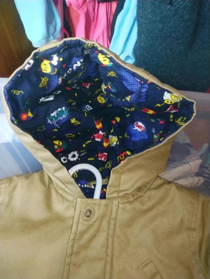 Jolie veste enduite DPAM très sympa et originale taille 9 mois - photo numéro 8