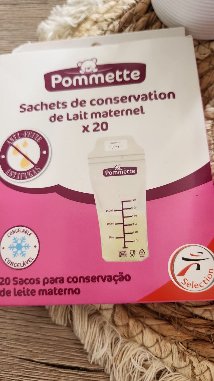 Coussinets d'allaitement + Sachets de Conservation - photo numéro 3