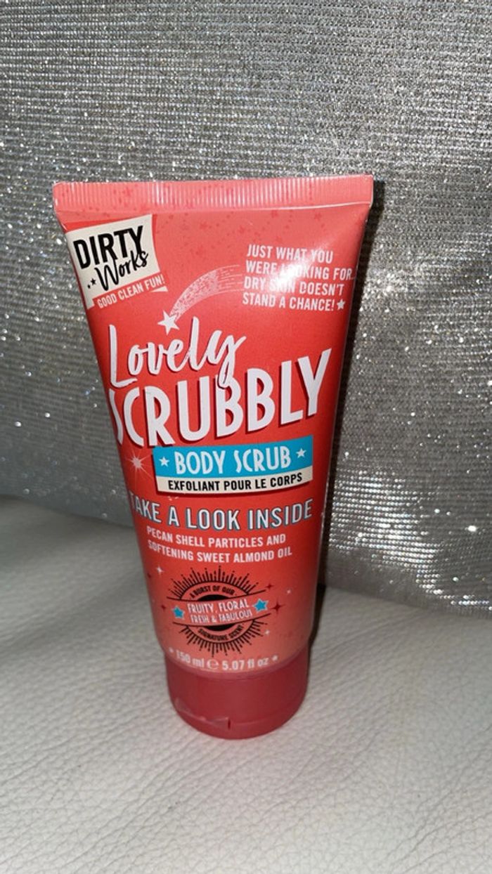 Exfoliant Corps Dirty Works Lovely Scrubbly - Neuf !