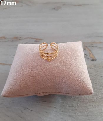 Bague dorée