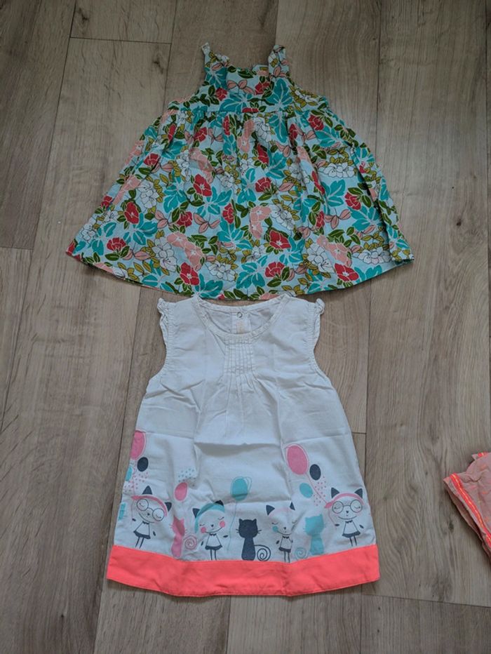 Lot de 18 Robes d'été 12 Mois 74cm - photo numéro 2