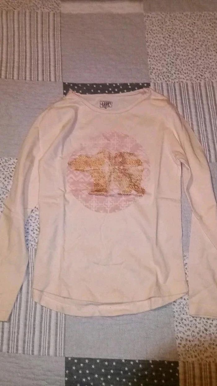 Tee shirt manches longues La compagnie des petits taille 8 ans - photo numéro 2
