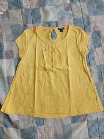 T-shirt jaune 5 ans