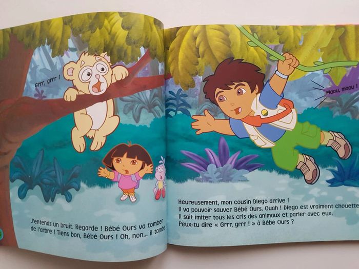 2 livres Dora L'exploratrice, figurine et aire de jeux - photo numéro 15
