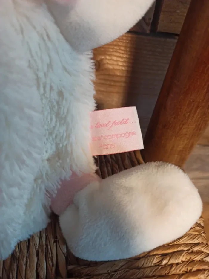 Doudou lapin bonbon doudou et compagnie tbe - photo numéro 4