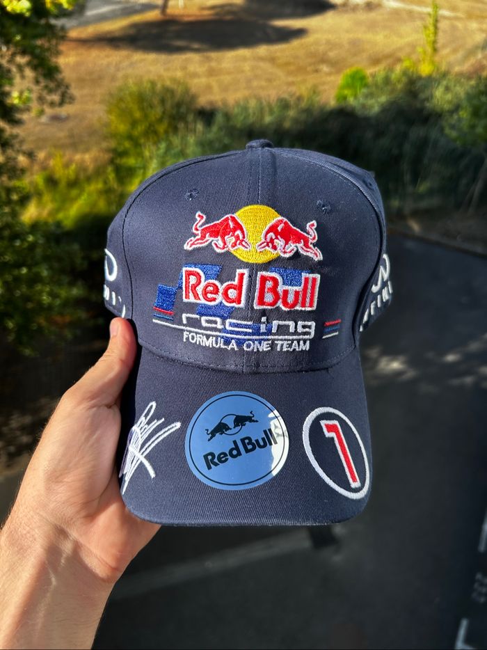 Casquette Red Bull Racing Bleu Marine - photo numéro 2