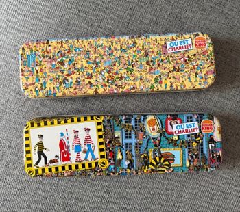 Boîte en métal trousse Charlie