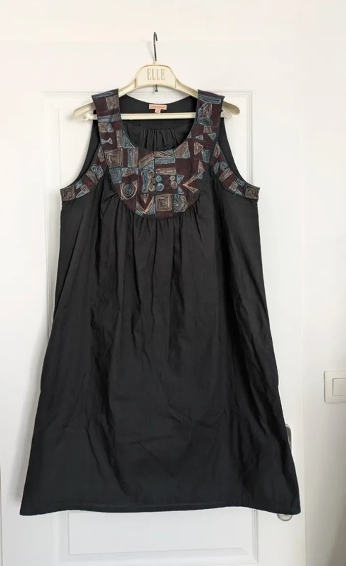 Robe d'été brodée en coton - Bensimon - taille 38
