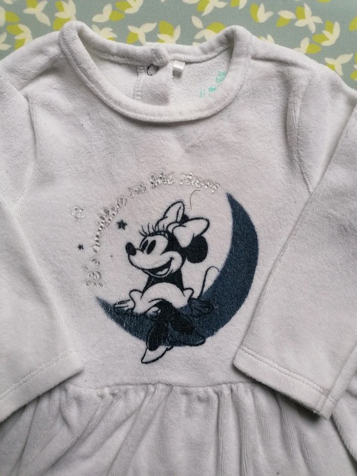 Pyjama robe Minnie - Orchestra taille 6mois - photo numéro 2