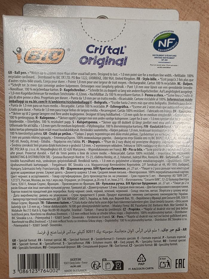 Stylos bic crystal - photo numéro 2