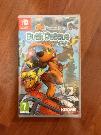 TY the Tasmanian Tiger Bush Rescue Bundle Jeu Nintendo Switch NEUF sous blister