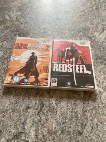 red steel + red steel 2 wii