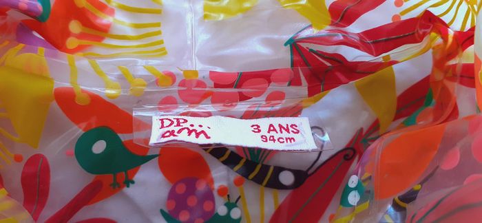 Imperméable fille 3-4 ans neuf / DP..am - photo numéro 2