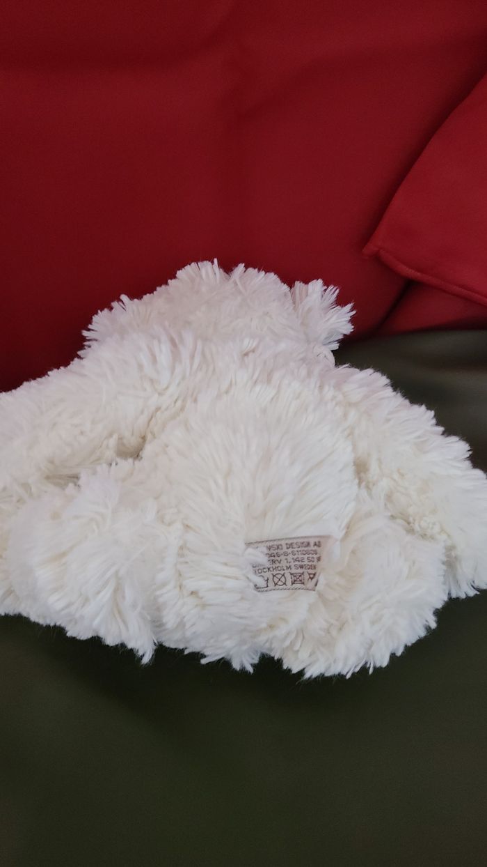 Bukowski Doudou Peluche Ours Blanc Mon Premier Ours - photo numéro 2