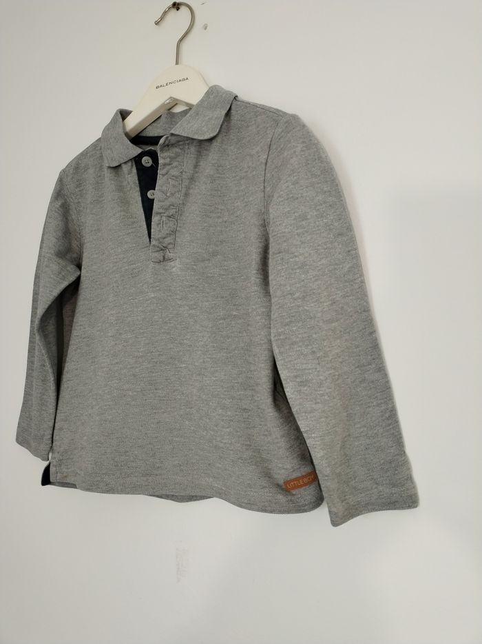 Haut manche longue 5 ans gris kidkanai - photo numéro 3