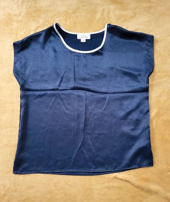 Blouse satiné, made in France 🇨🇵
