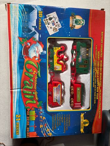 Décoration de Noël petit train 21 pièces