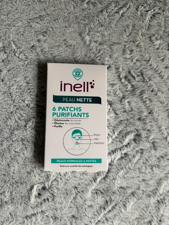 patchs visage purifiants inell