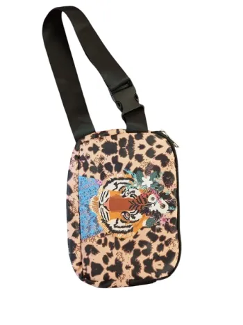 Sac bandoulière Léopard Tigre
