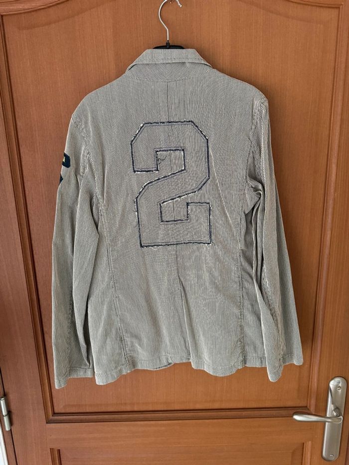 Veste rayé beige LOGG 11 ans - photo numéro 9