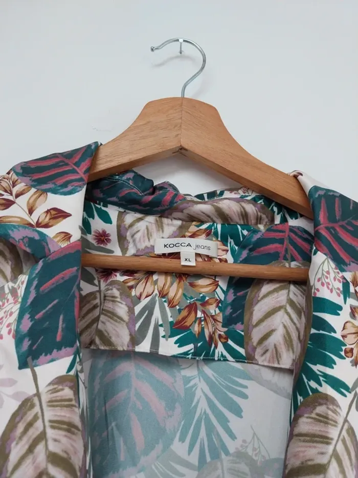 Combinaison pantalon à motifs feuilles Kocca XL - photo numéro 4