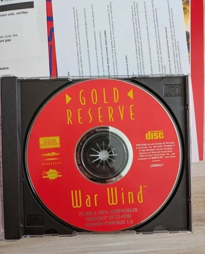 Jeu pc big box War wind - photo numéro 3