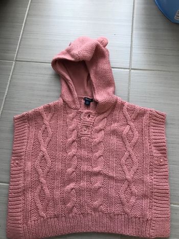 Poncho bébé fille