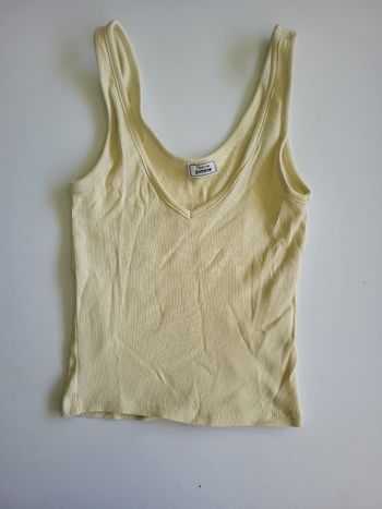 Débardeur jaune pâle Pimkie 