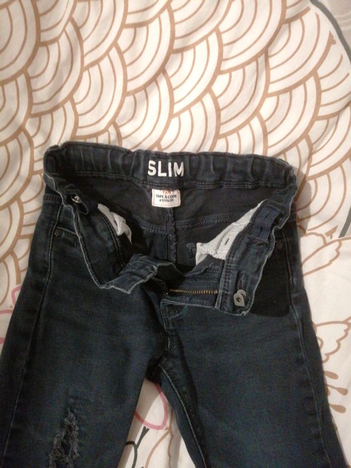 Jean slim garçon tao - photo numéro 6