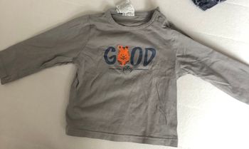 Haut à manches longues Kiabi