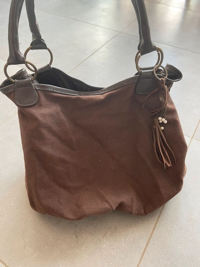 Sac boule fourre tout été en tissu - photo numéro 7