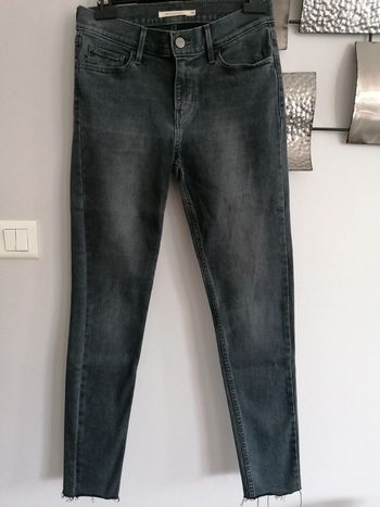 Jean anthracite Levi's 710 Super Skinny W28 L30