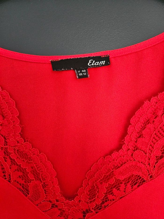 Blouse rouge - photo numéro 3