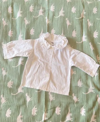 Chemise blanche avec col