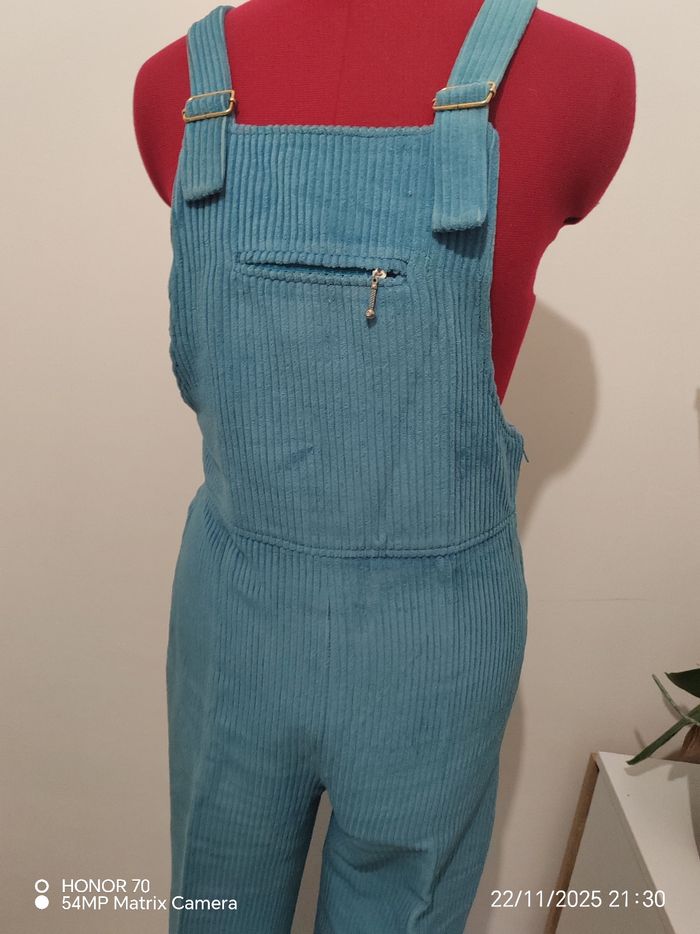 Salopetteen velours vintage - photo numéro 3