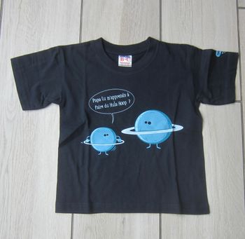 Tee shirt neuf 3/4 ans theme Hula Hop