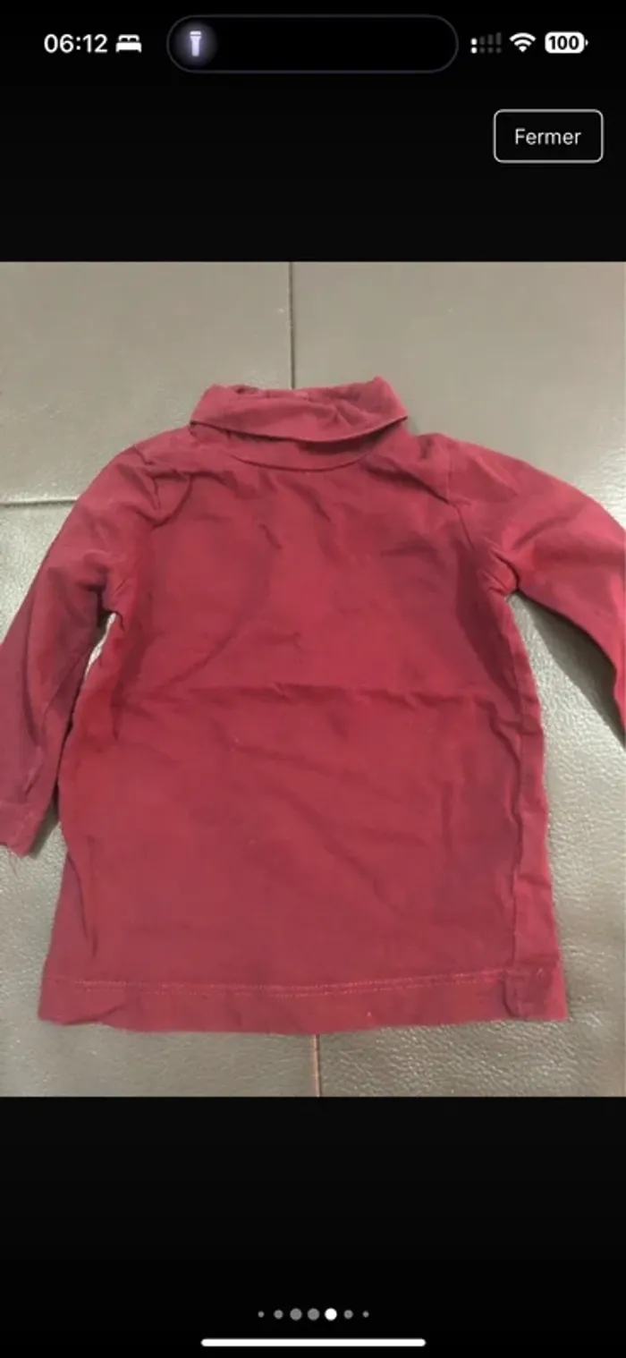 Lot de vêtements fille 6 mois demi-saison / hiver - photo numéro 12
