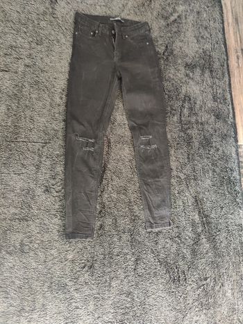 jean skinny taille haute