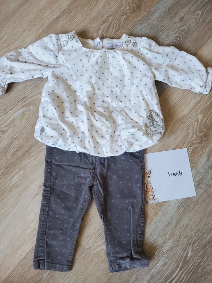 Ensemble lulu 3 mois