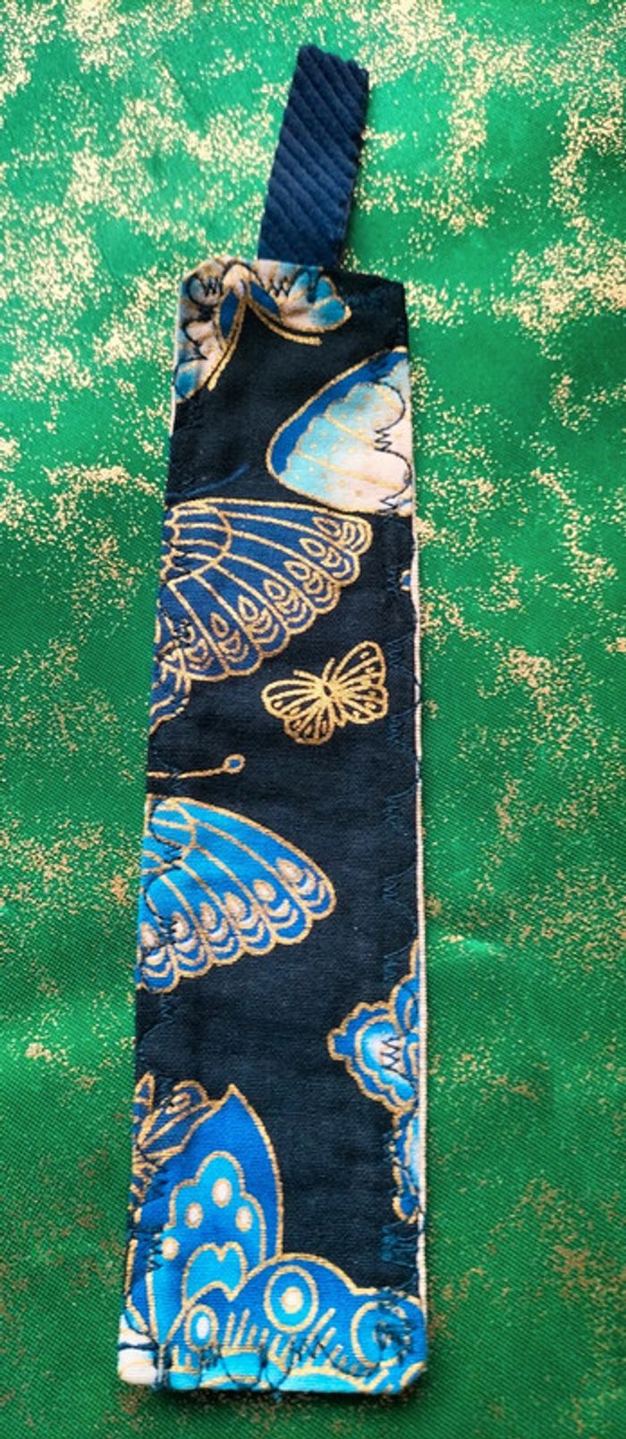 Lot de 10 marque-pages en tissu - photo numéro 3