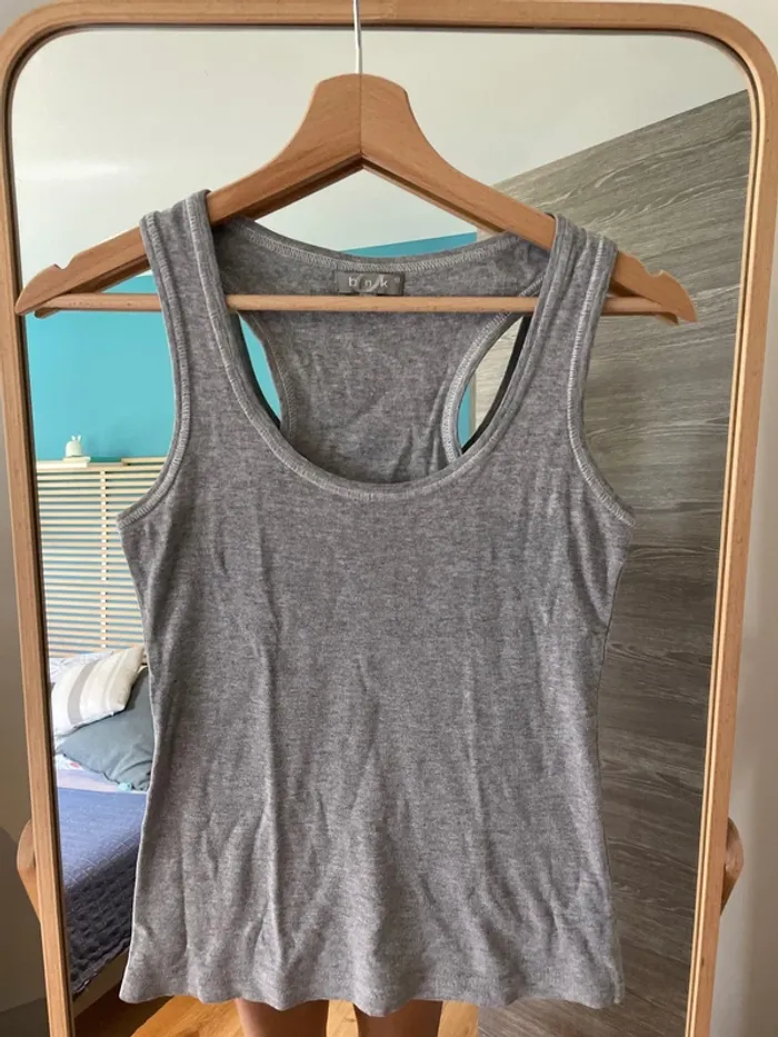Débardeur gris basic