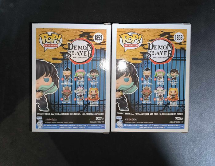 Lot 2 Figurines Funko Pop / Muichiro Tokito 1853 / Demon Slayer / ( 1 Chase + 1 Normal ) - photo numéro 3