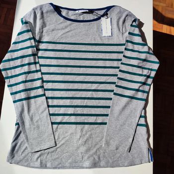 Tee-shirt manches longues 90% coton pour femme taille M, Gérard Pasquier