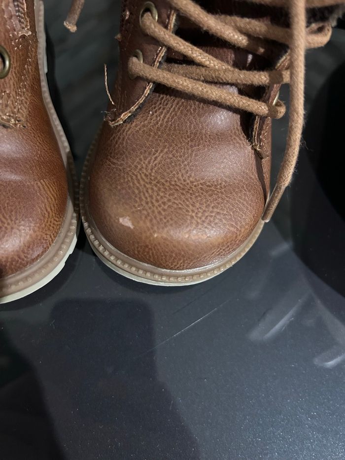 Petite bottines bébé garçon taille 21 - photo numéro 6