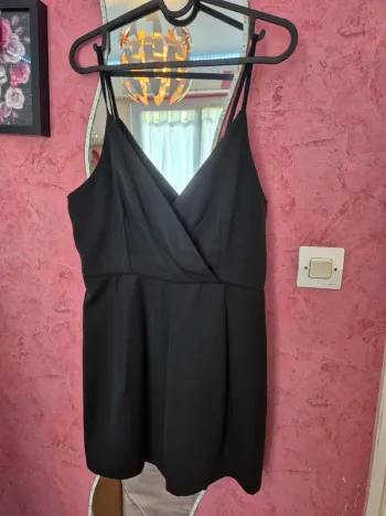 Combishort noir Shein